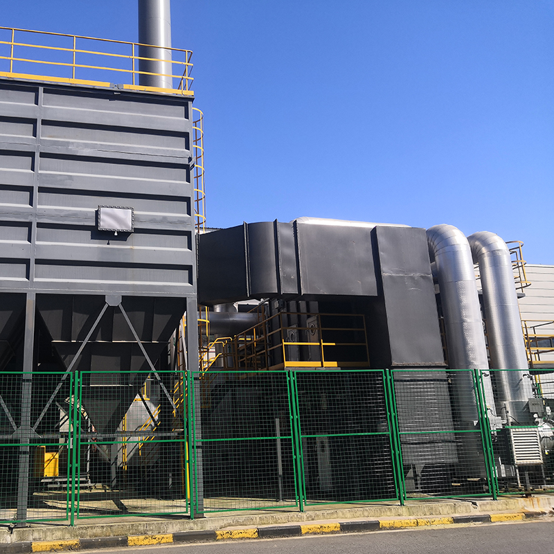 LQ-ADW-TO Zeolite Rotary Concentrator (jenis silinder/cakera) ＋ pengoksida termal (ke)
